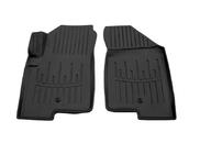 Jeep Compass 2006-2016 Vordere Gummimatten Stingray 3D (eine Befestigung am Fahrerseite, 2 Stk) Foto 1
