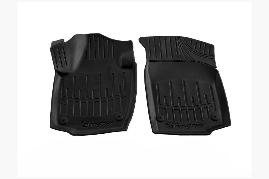 Skoda Rapid 2012-2019 Vordere Gummimatten Stingray 3D (2 Stk) Image