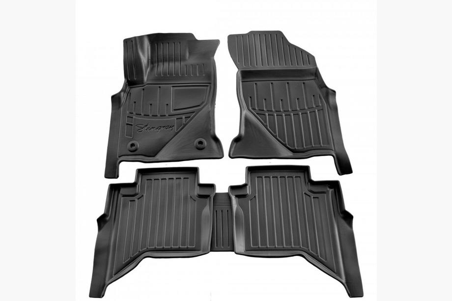 Toyota Hilux 2015- Gummimatten Stingray 3D (Crew Cab, 5 Stk) Image