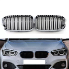BMW 1 Series F20/F21 2011-2019 Nieren M-Look (2015-2019, Schwarz Glanz mit Chromrahmen) Foto 2