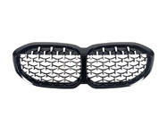 BMW 1 Series F40 2019-2024 Nieren Diamond Silber (1 Stk) Foto 2