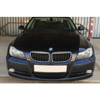Nieren M-Look (für E-90/91 2005-2008, Schwarz Glanz mit Chrom Rahmen) BMW 3 Series E90/E91 2005-2011 Foto 1