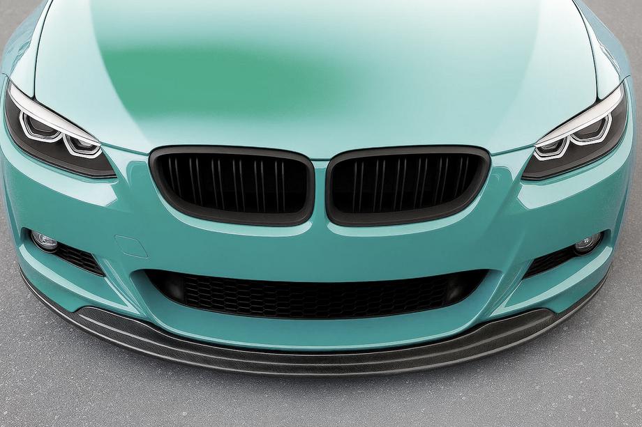 BMW 3 Series E92/E93 2006–2013 M-Look Nieren (für 2005-2009, Schwarz Matt) Image