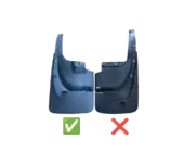 Toyota Land Cruiser 200 2007-2021 Hintere Original Schmutzfänger 2015-2021 (2 Stk, für Bodykit, schmal) Foto 2