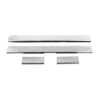 Einstiegsleisten Carmos (4 Stk, Edelstahl) Toyota Yaris 2006-2011 Foto 2