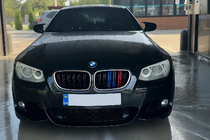 BMW 3 Series E92/E93 2006–2013 M-Look Nieren (für 2010-2013, M-Color mit Chromrahmen) Foto 1