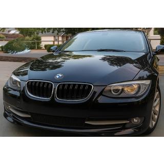 M-Look Nieren (für 2010-2013, Schwarz Glanz mit Chromrahmen) BMW 3 Series E92/E93 2006–2013 Foto 1
