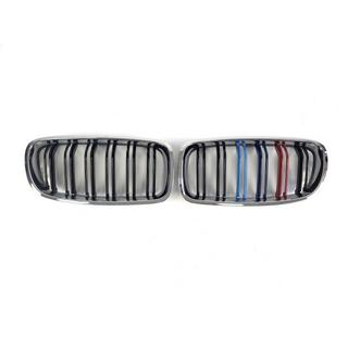 Nieren M-Look (M-Color mit Chromrahmen) BMW 3 Series F30/F31 2012-2019 Foto 2