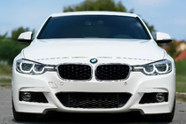 BMW 3 Series F30/F31 2012-2019 Nieren Diamond Black mit Chromrahmen Foto 1