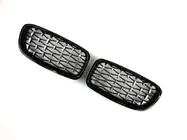 BMW 3 Series F30/F31 2012-2019 Nieren Diamond Silver Foto 3