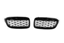 BMW 3 Series F30/F31 2012-2019 Nieren Diamond Black Foto 3
