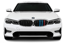 BMW 3 Series G20/G21 2018- M-Look V2 Nieren (2018-2022, M-Color mit Chromrahmen) Foto 1