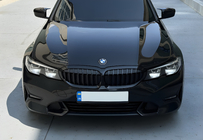 BMW 3 Series G20/G21 2018- Nieren 1 Bar (2018-2022, Schwarz Glanz) Foto 1