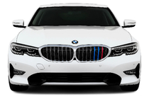 BMW 3 Series G20/G21 2018- Nieren 1 Bar (2018-2022, M-Color mit Chromrahmen) Foto 1