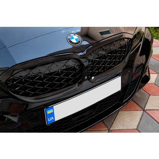 Nieren Diamond Black (2018-2022, schwarzer Rahmen) BMW 3 Series G20/G21 2018- Foto 1
