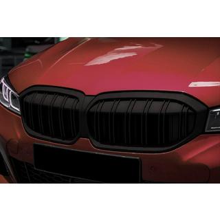 Nieren M-Look (2022+, Schwarz Matt) BMW 3 Series G20/G21 2018- Foto 1