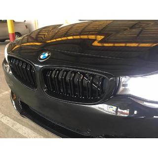 Nieren M-Look (für F34, Schwarz Glanz) BMW 3 Series F34 2013–2020 Foto 1
