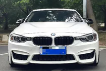 BMW 4 Series F32/F33/F36 2012-2020 Nieren M-Look (Schwarz Glanz mit Chromrahmen) Foto 1