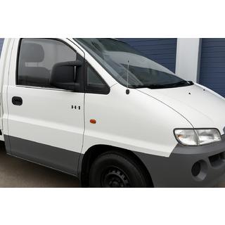 Fensterzierleisten (2 Stk., Edelstahl) Hyundai H200, H1, Starex 1998-2007 Foto 1