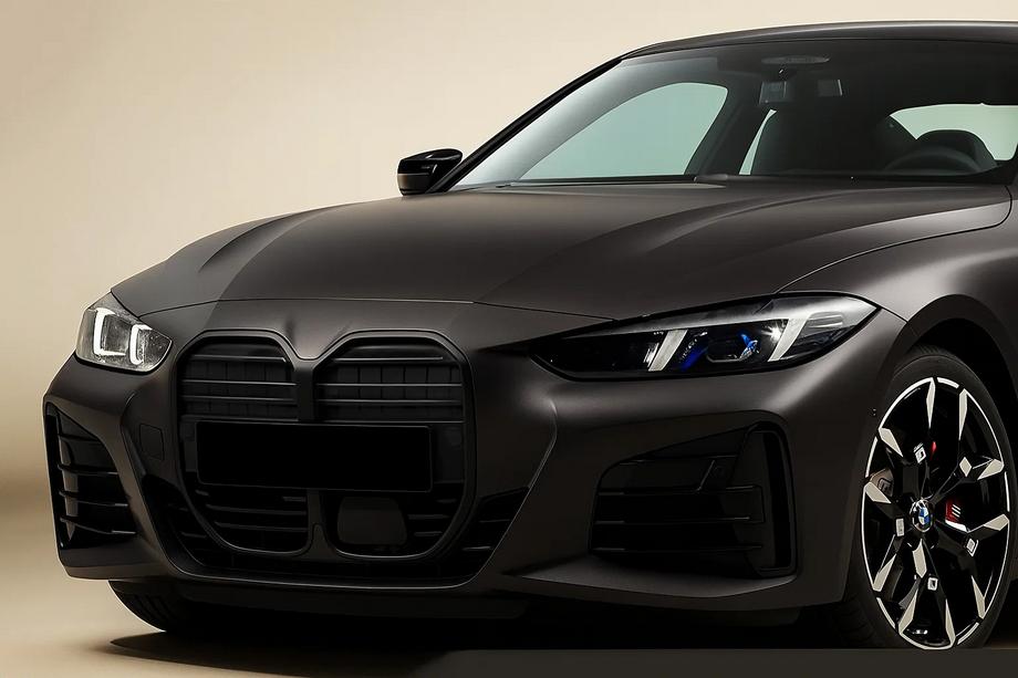BMW 4 Series G22/23/26 2020- Nieren M-Look (für G22/23, Schwarz Matt) Image
