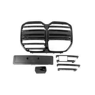 Nieren M-Look (für G26, Schwarz Glanz) BMW 4 Series G22/23/26 2020- Foto 3
