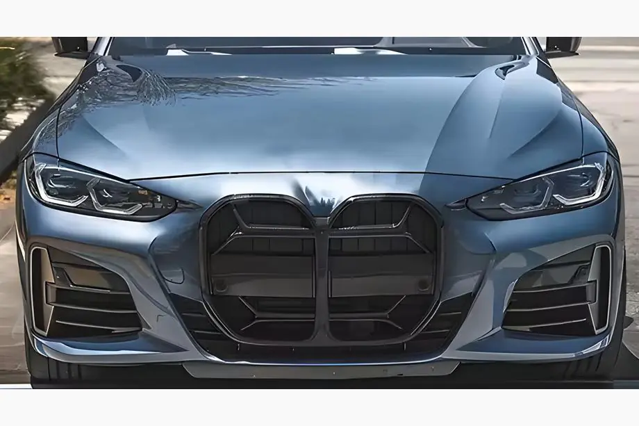 BMW 4 Series G22/23/26 2020- CS-Style Nieren (für G26, Schwarz Glanz) Image