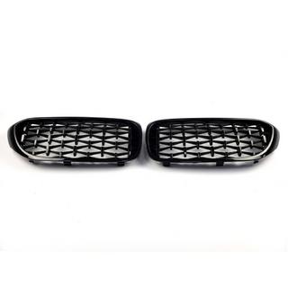 Nieren Diamond Black V1 (2017-2020, schwarzer Rahmen) BMW 5er G30/G31 2017–2023 Foto 4
