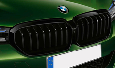 BMW 5er G30/G31 2017–2023 Nieren 1 Bar (2021+, Schwarz Glanz) Foto 1