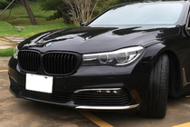 BMW 7 Series G11/G12 2015-2022 Nieren 1 Bar (2016-2019, Schwarz Matt) Foto 1