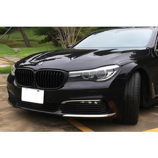 Nieren 1 Bar (2016-2019, Schwarz Matt) BMW 7 Series G11/G12 2015-2022 Foto 1