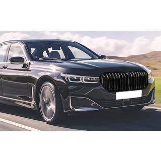 Nieren 1 Bar (2019-2022, Schwarz Glanz) BMW 7 Series G11/G12 2015-2022 Foto 2
