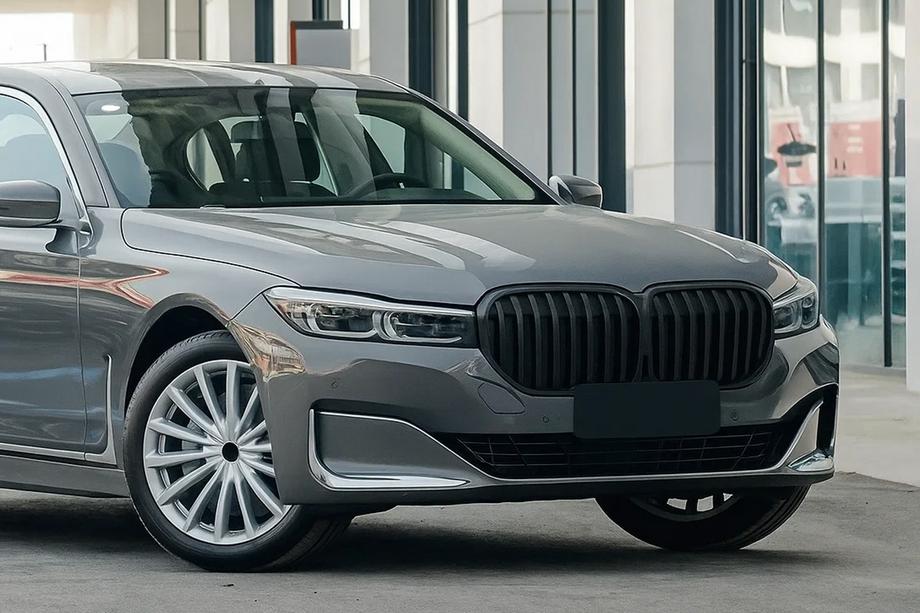 BMW 7 Series G11/G12 2015-2022 Nieren 1 Bar (2019-2022, Schwarz Matt) Image