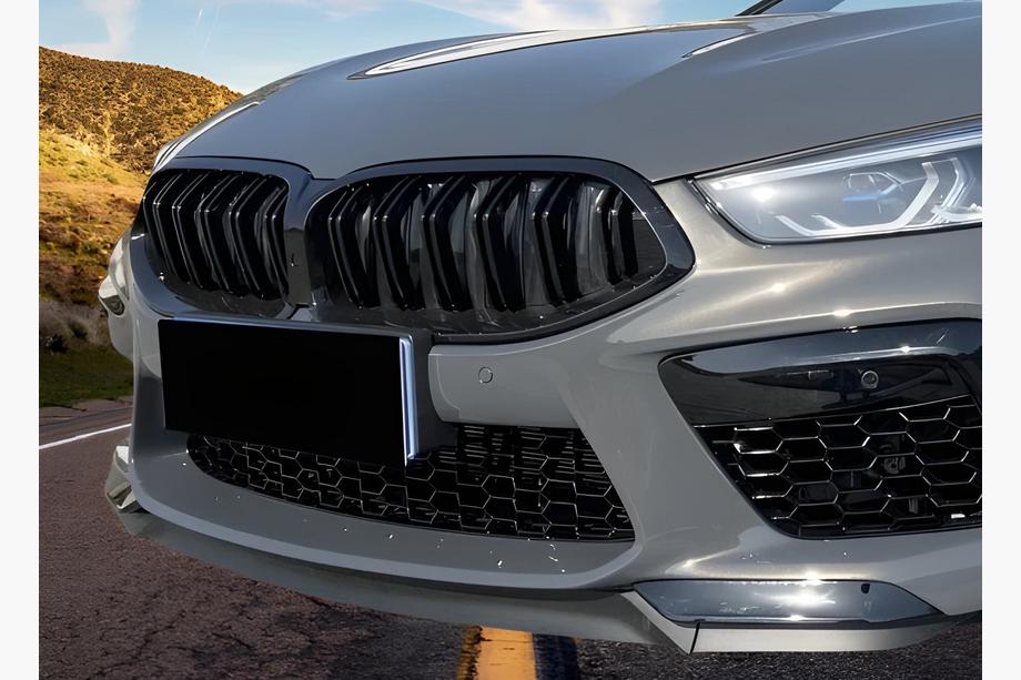 BMW 8 Series G14/G15/G16 2018- Nieren M-Look (2018-2022, Schwarz Glanz) Foto 1
