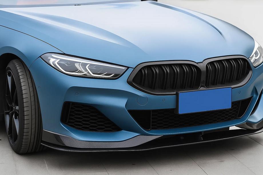 BMW 8 Series G14/G15/G16 2018- Nieren M-Look (2023+, Schwarz Matt) Foto 1