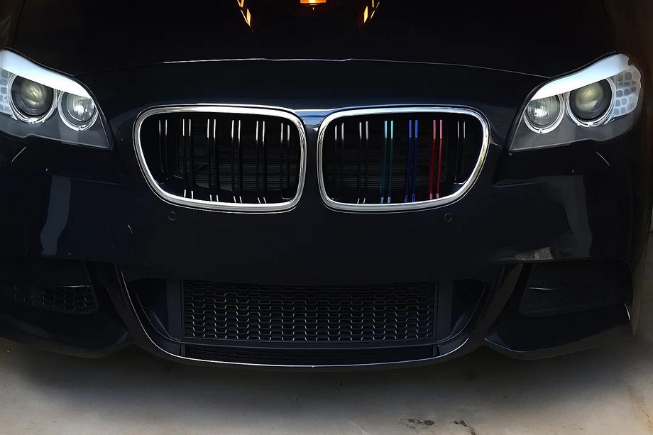 BMW X1 E84 2009-2015 Nieren M-Look (M-Color mit Chromrahmen) Image