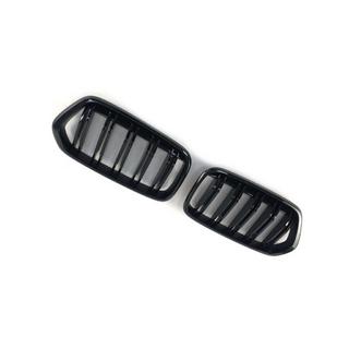 Nieren M-Look (Schwarz Glanz) BMW X2 F39 2018-2023 Foto 3