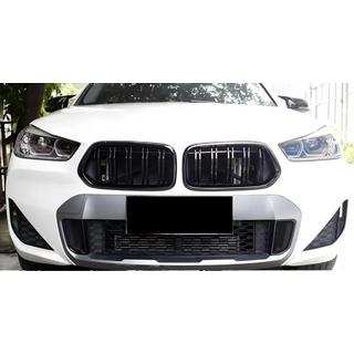 Nieren M-Look (Schwarz Glanz) BMW X2 F39 2018-2023 Foto 1