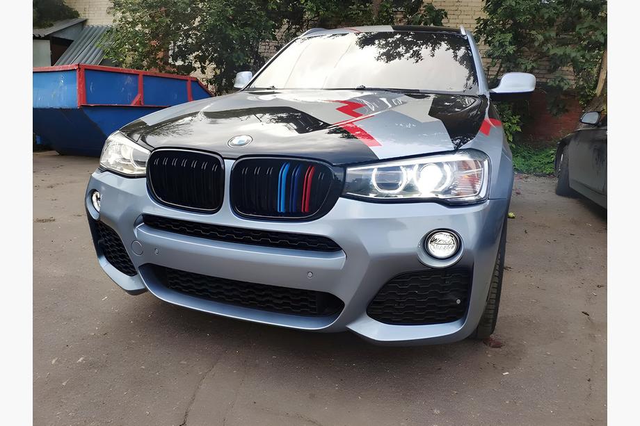 BMW X3 F25 2011-2018 Nieren M-Look (2014-2018, M-Color) Image