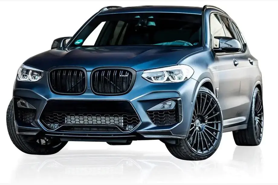 BMW X3 G01 2018- Nieren M-Look (2018-2021, Schwarz Matt) Image