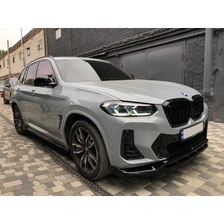Nieren M-Look (2021+, Schwarz Glanz) BMW X3 G01 2018- Foto 1