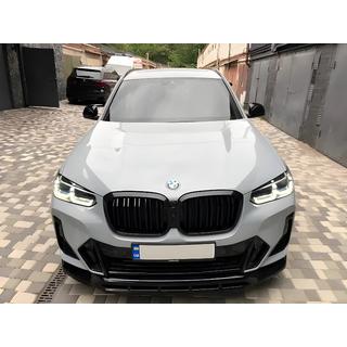 Nieren M-Look (2021+, Schwarz Glanz) BMW X3 G01 2018- Foto 3