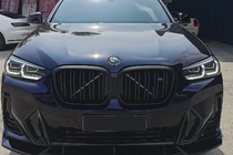 BMW X3 G01 2018- Nieren M-Look (2021+, Schwarz Matt) Foto 3