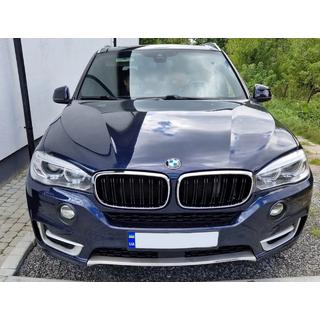 Nieren M-Look (Schwarz Glanz mit Chromrahmen) BMW X6 F16 2014-2019 Foto 3