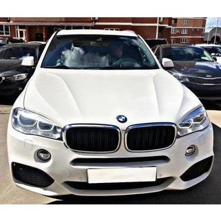 Nieren M-Look (Schwarz Glanz mit Chromrahmen) BMW X6 F16 2014-2019 Foto 1