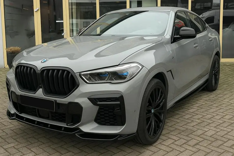 BMW X6 G06 2019–2027 Nieren 1 Bar (2019-2022, Schwarz Matt) Image