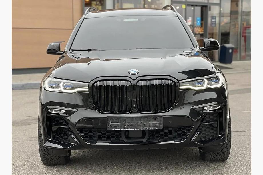 BMW X7 G07 2019- Nieren M-Look (2019-2022, Schwarz Glanz) Image