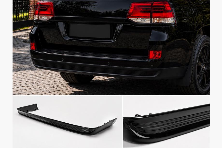Toyota Land Cruiser 200 2007-2021 Hinterer Diffusor ohne Chrom 2016-2021 (Executive 2019/2021) Image