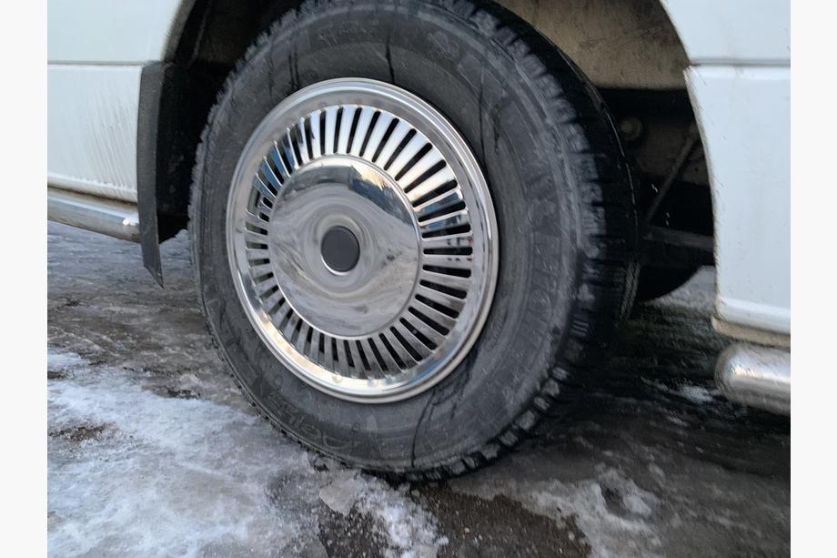 Mercedes Sprinter W906 2006–2018 Edelstahl Radkappen Stern (1-teilig, 4 Stk) Foto 4
