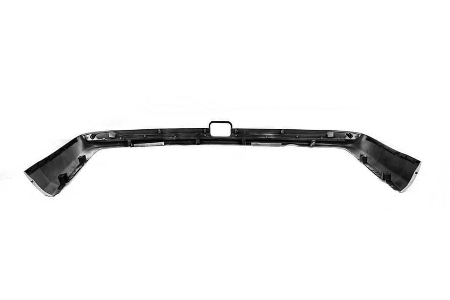 Toyota Land Cruiser 200 2007-2021 Heckschürze ohne Chrom 2016↗ (Executive 2019/2021, für Anhängerkupplung) Schwarz Foto 10