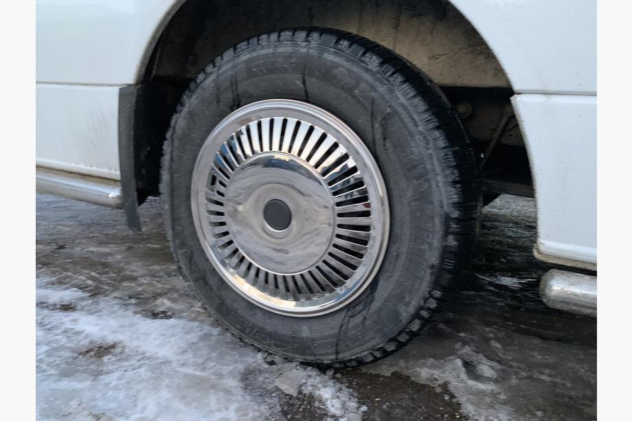 Volkswagen Crafter 2006-2016 Edelstahl Radkappen Stern (1-teilig, 4 Stk) Foto 4